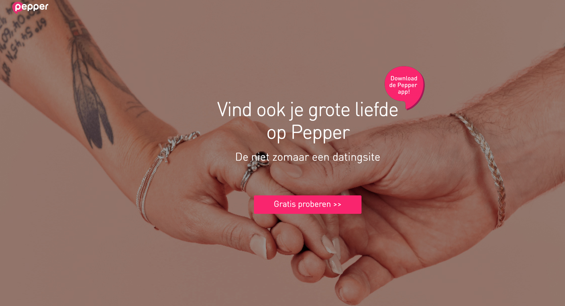 Inschrijven Pepper